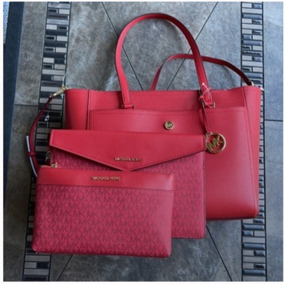 Michael Kors Maisie Large 3in1 Tote Bag Leather - Picture 8 of 16